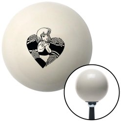 Anime Girl in Heart Shift Knobs - Part Number: 10022281