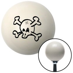 Cartoon Skull & Bones Shift Knobs - Part Number: 10023277