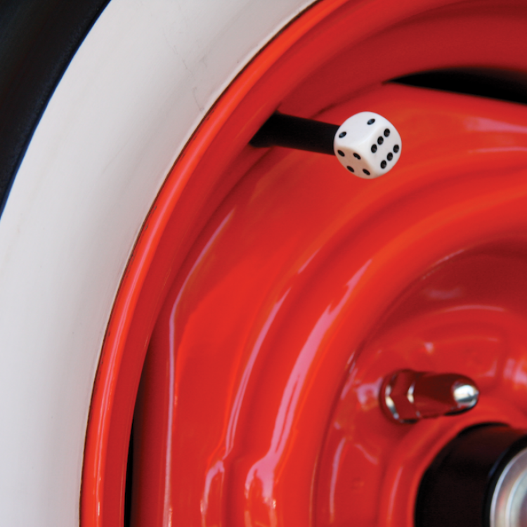 2 Chrome Bullet Interior Door Lock Knobs Pins for Car-Truck-Hot Rod-Classic