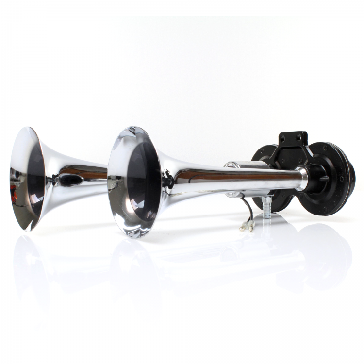 Trigger Horns 12427 The Boss 2-Trumpet Dual-Tone Train Horn with Valve