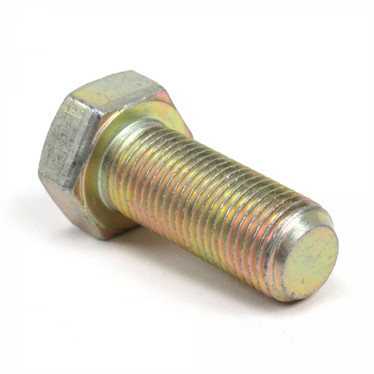 Hardened Steel Bolt Unf 12 20 X 125 Yellow Zinc