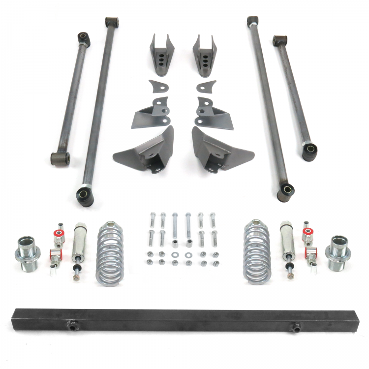 Coilover Triangulated 4-Link Kit with Shocks & Upper Crossmember GVM ...