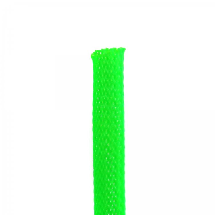 Green Wire Loom Tubing - Split