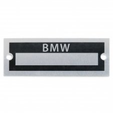 Blank Data Vin Plate - BMW - Part Number: VPAVIN20