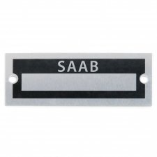 Blank Data Vin Plate - Saab - Part Number: VPAVIN85