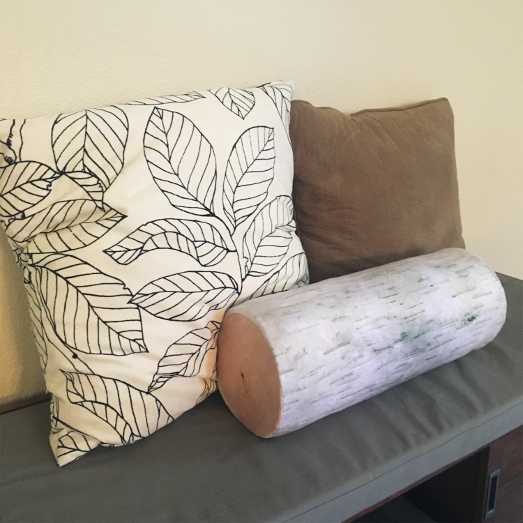 log pillow