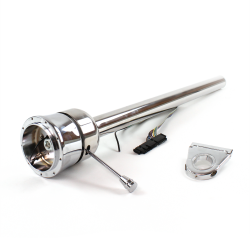 Roadster Column Stainless 3.5" Drop 9 Hole  - Part Number: HEXXX0359X0