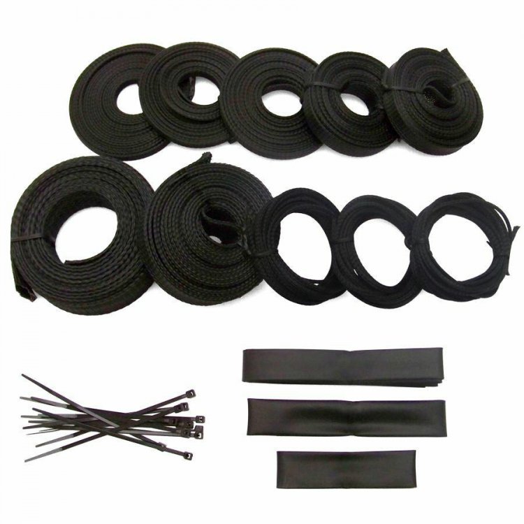 Braided Wrap Wire Harness Loom Kit for 68-72 Chevelle Monte Carlo ...