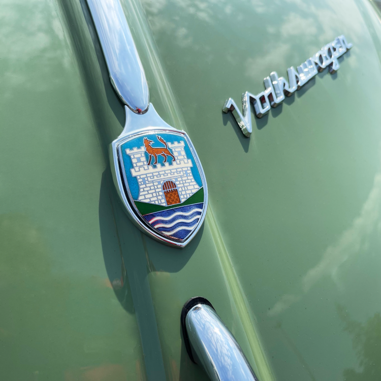VW Hood Emblem - 1964-73 Beetle - 1971-72 Super Beetle - 1963-69