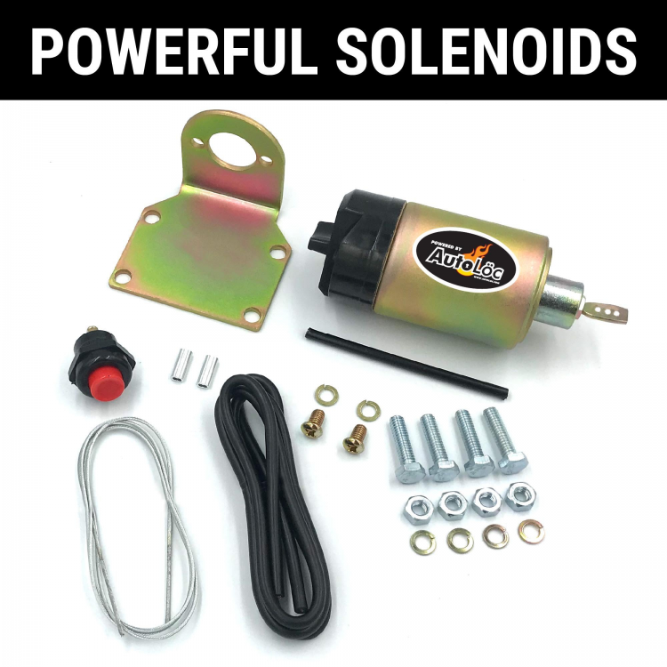 Autoloc Heavy Duty 4CH 50 lb Solenoid Remote Control Shaved Door Handle Pop  Kit