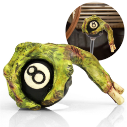 Grippy 8 Ball Zombie Hand Custom Shift Knob Handcrafted Limited Edition Hot Rod - Part Number: ASCSN00026